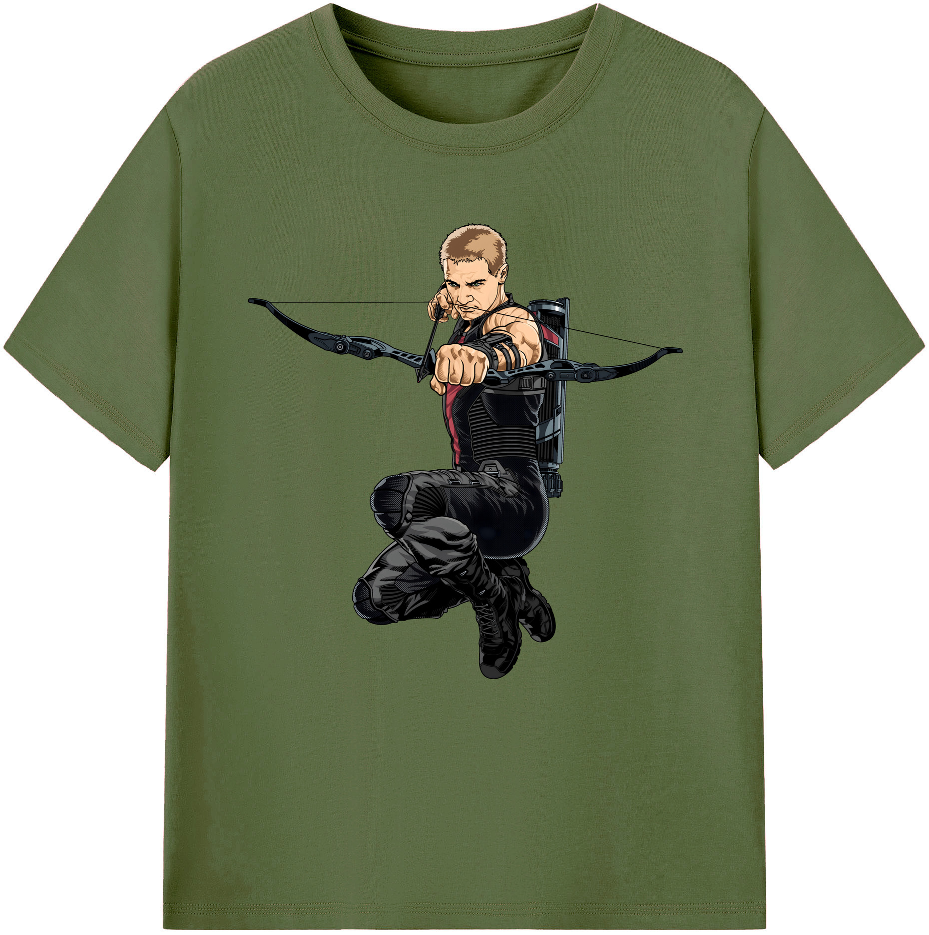 （画像用） アベンジャーズ The Avengers 綿100％半袖Tシャツ（フロントプリント）